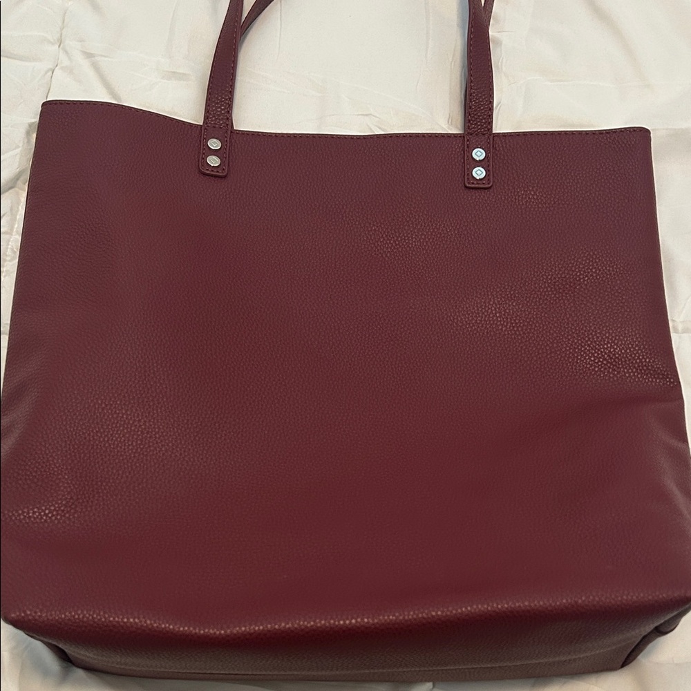 Thirty One Burgundy Tote Bag - Picture 2 of 4